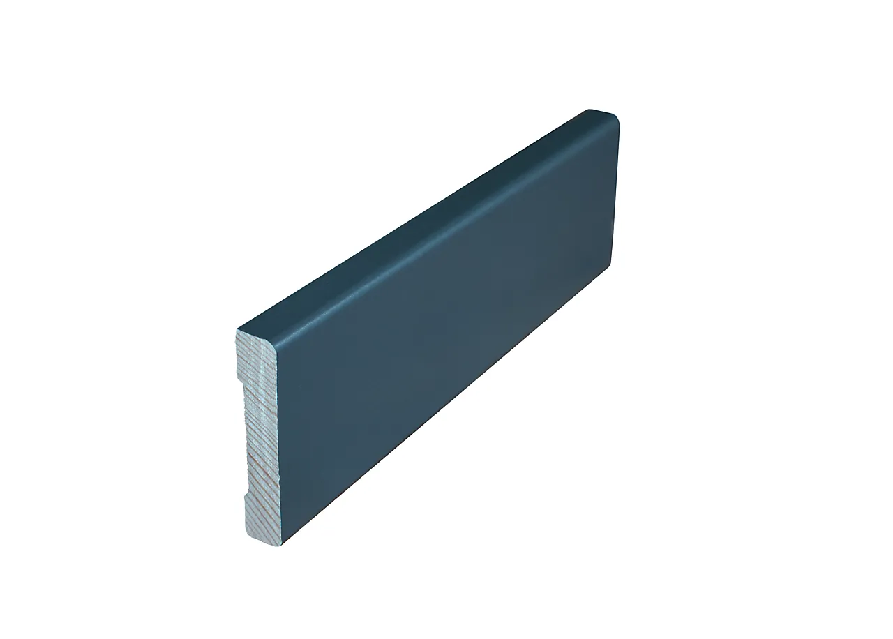 Karmlist furu rundkant dempet sort S8500-N 12x58x4400 mm null - null - 3 - Miniatyr