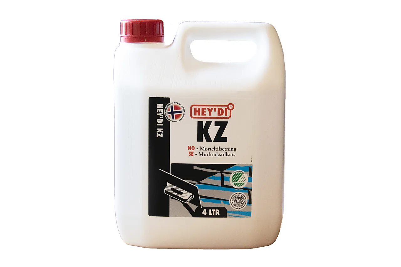 Mørteltilsetning KZ 4 liter