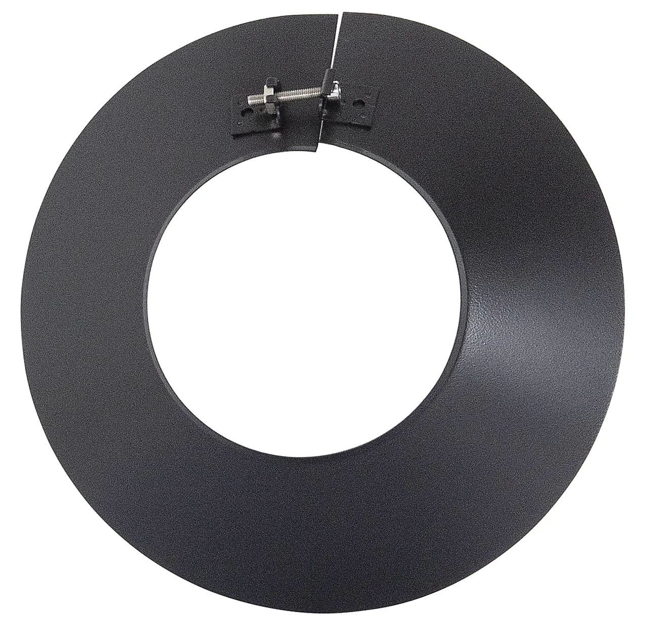 Regnbeskytter 30gr ø150mm svart rehabilitering