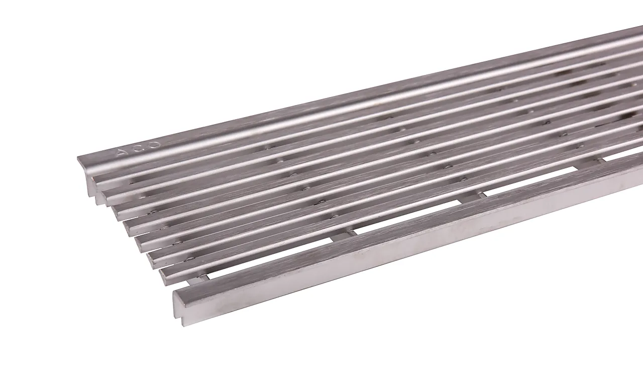 Stavrist 1,0m rustfritt stål aco euroline/hexaline