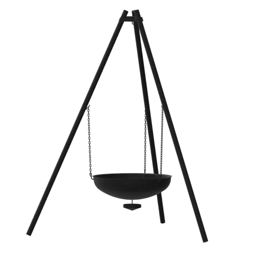 Espegard bålpanne LUN 60 cm med stativ og gryte