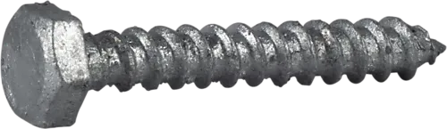 Treskrue fransk sekskanthode 6x40 mm 100 stk