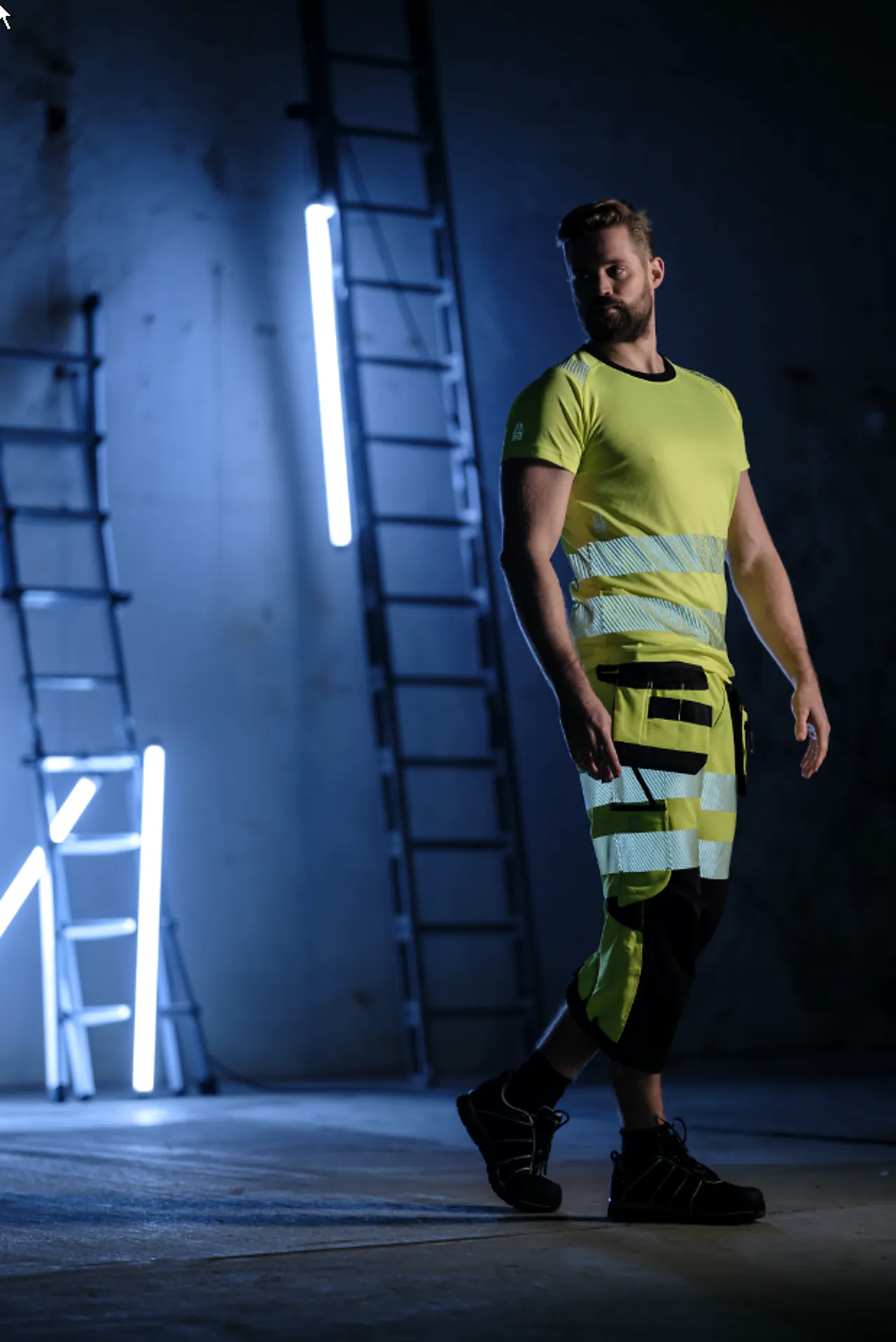 Piratbukse hi-viz str 48 null - null - 2 - Miniatyr