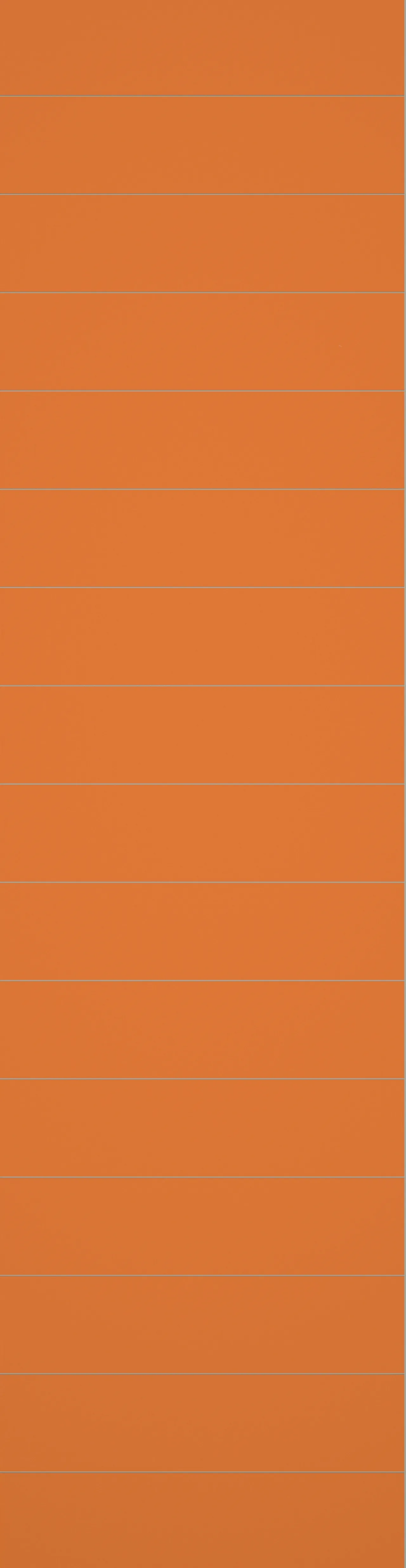 Fibo baderomsplate Orange 60x15 cm Kryssfiner