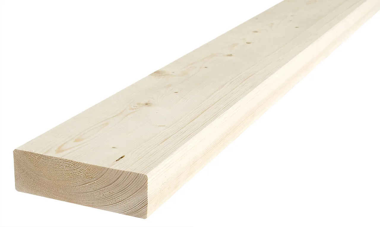 Konstruksjonsvirke C24 ubehandlet fingerskjøt gran 36x123 mm Konstruksjonsvirke C24 ubehandlet fingerskjøt gran 36x123 mm
