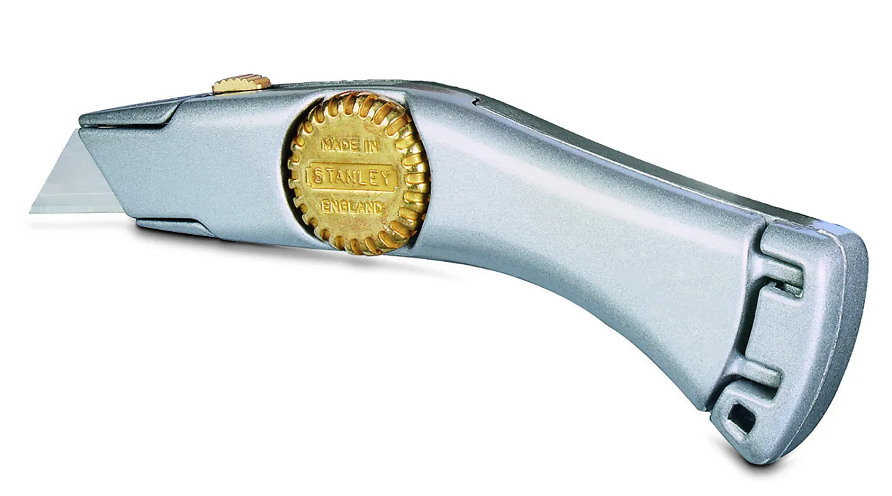 Kniv m/skyvbartblad 2-10-122 oppbevaring 5 blad null - null - 2 - Miniatyr