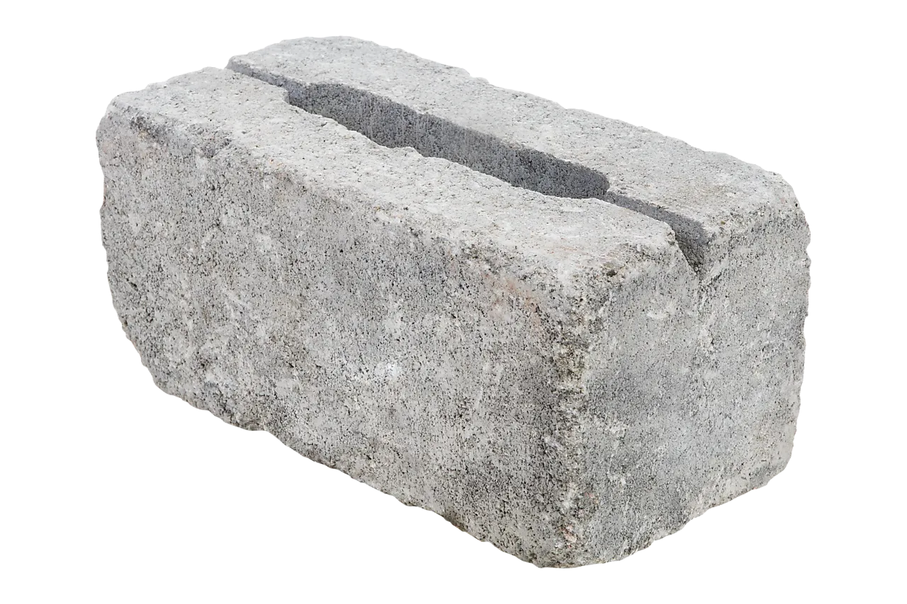 Støttemur hjørne Rådhus gråmix Støttemur hjørne Rådhus gråmix