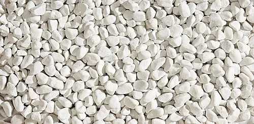 Dekorstein tromlet hvit 15-25 mm 20 kg