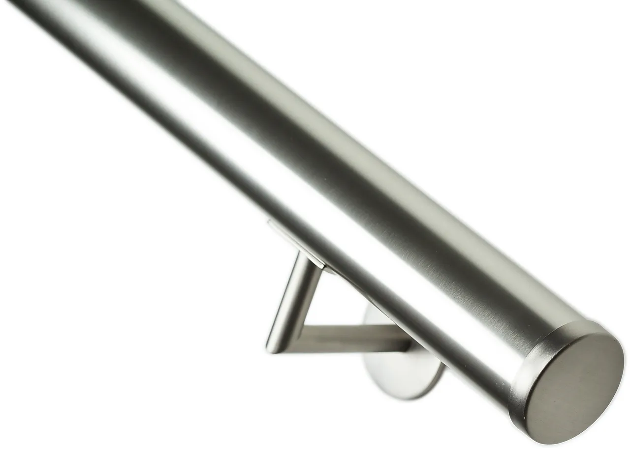 Håndløperkrok 740 i sølvfarget aluminium Håndløperkrok 740 i sølvfarget aluminium