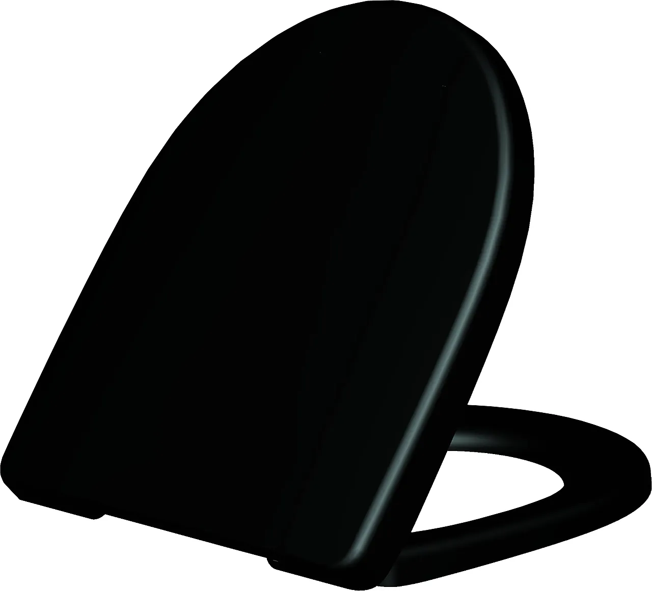 toalettsete edge svart soft close og quick release toalettsete edge svart soft close og quick release