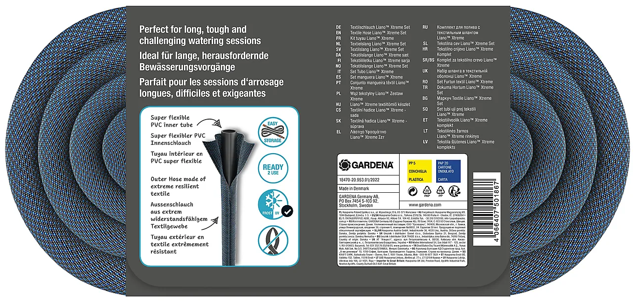 Gardena Tekstilslange Liano XTREME 20 meter null - null - 3 - Miniatyr