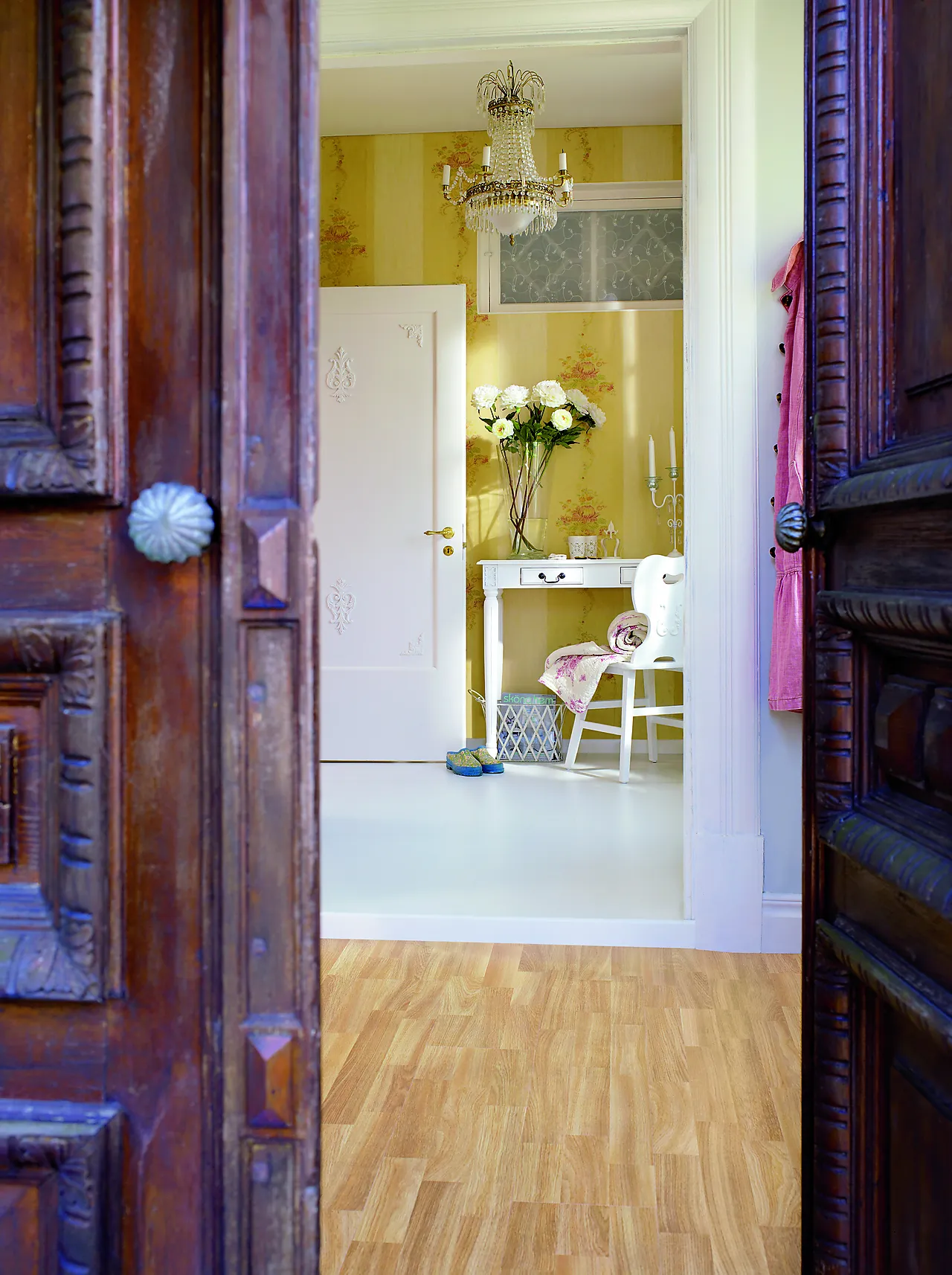 Laminatgulv 3-stav eik elegant Laminatgulv 3-stav eik elegant