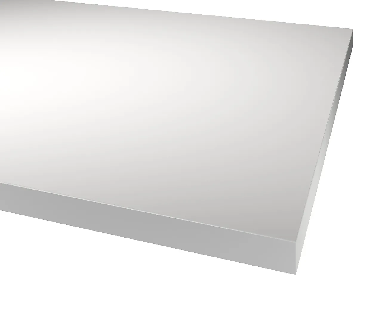 Benkeplate ABS 29x3020x610 mm basic white null - null - 2 - Miniatyr