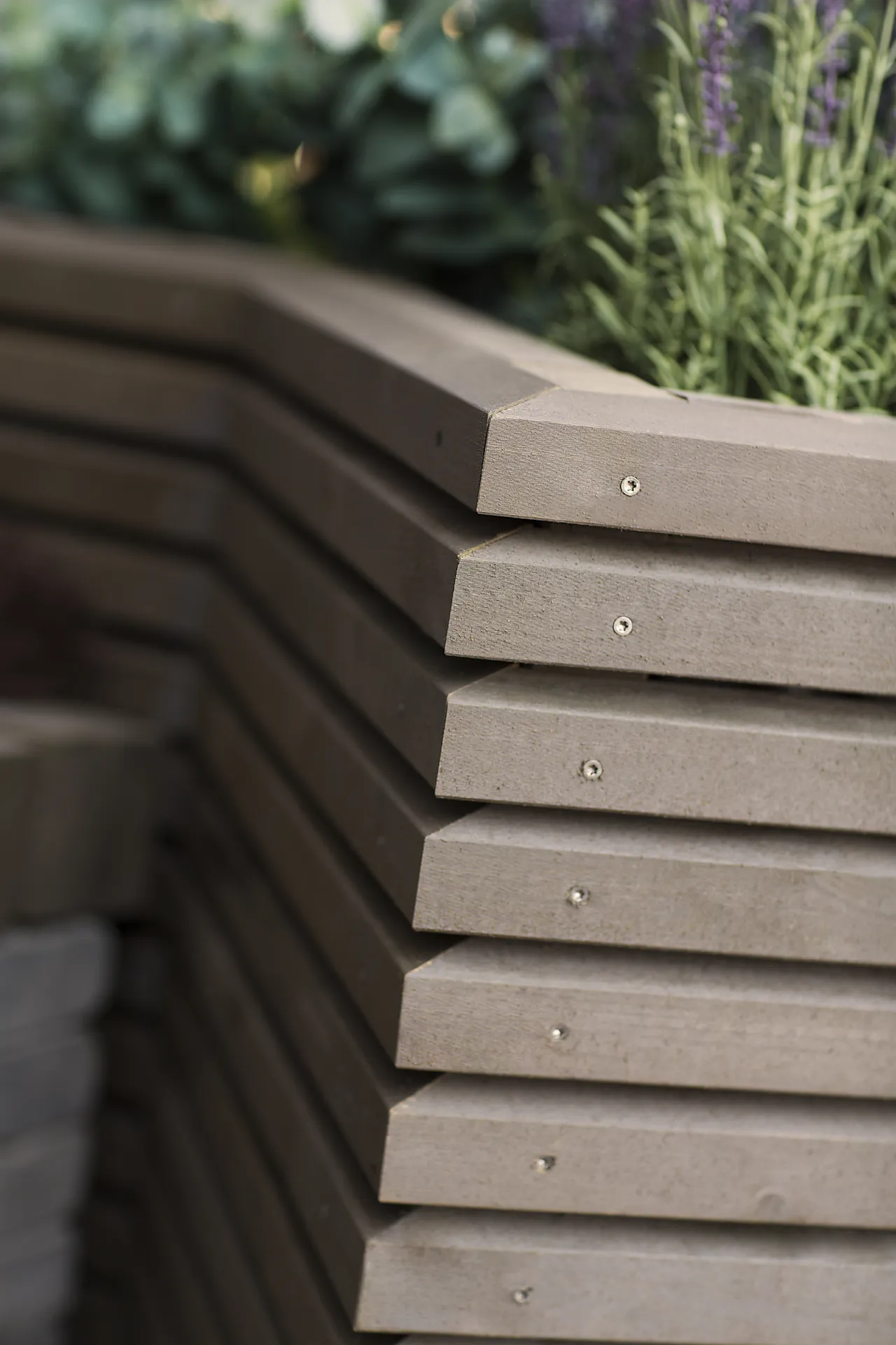 Lekt furu impregnert 34 x 70 mm grå null - 34 - 2 - Miniatyr