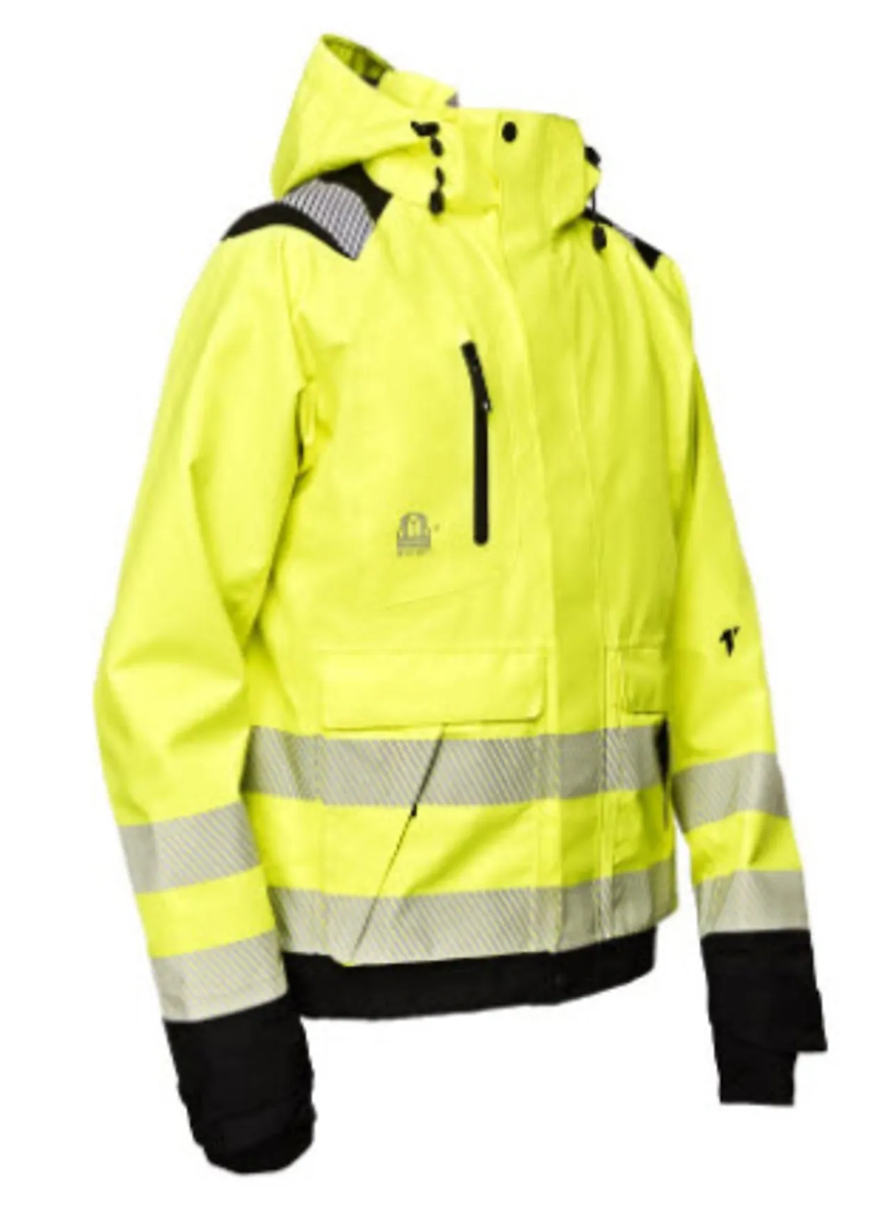 Skalljakke Hi-Viz KL.3 gul/sort L null - L - 3 - Miniatyr