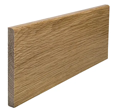 Feielist eik lakkert 9x100 mm 1 meter