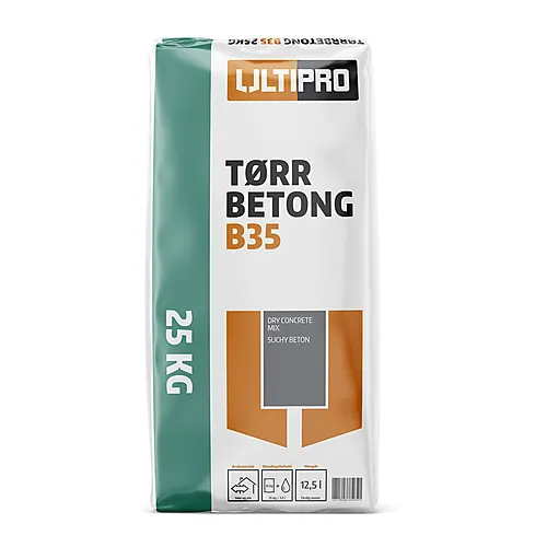 Ultipro Tørrbetong B35 SG 25 kg