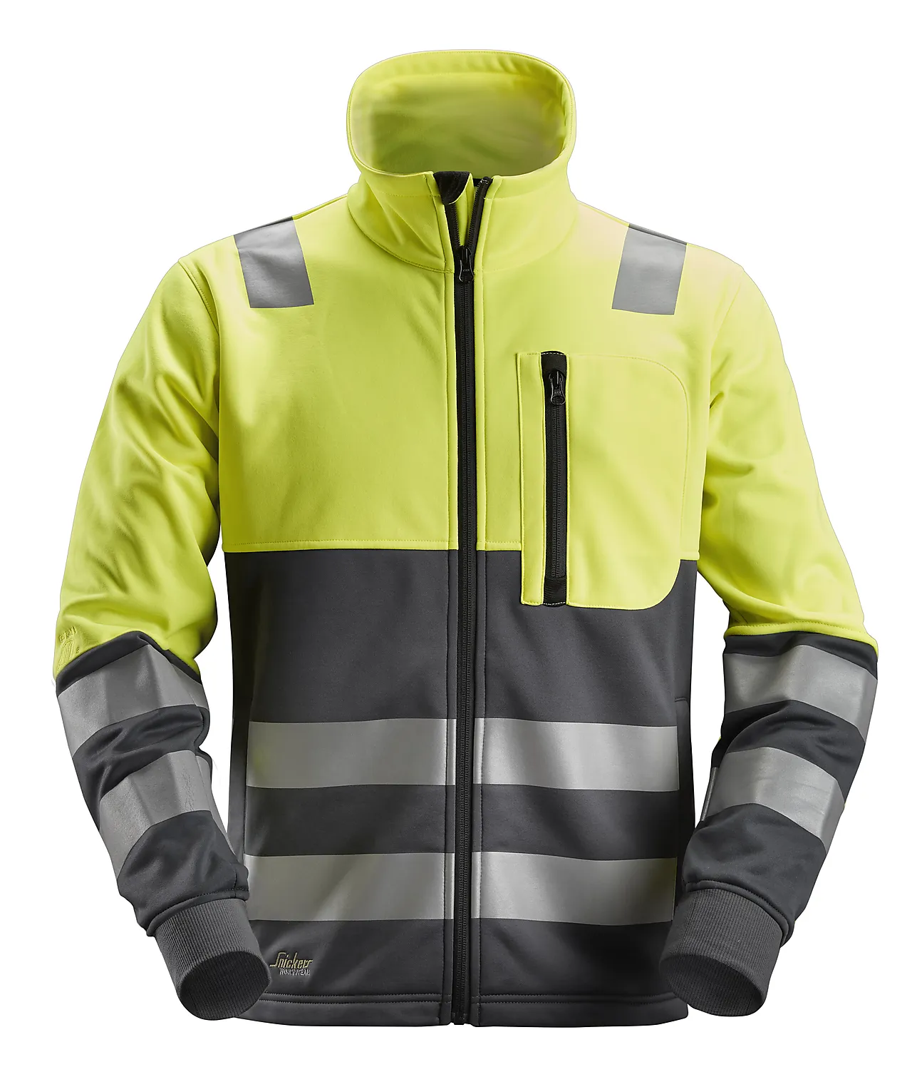 Fleecejakke gul XL Fleecejakke gul XL
