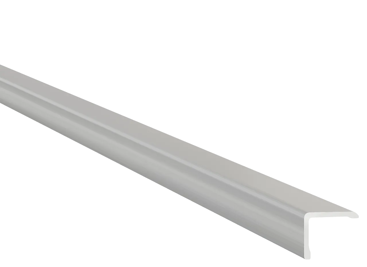 L-list aluminium 2400 mm plastpakket L-list aluminium 2400 mm plastpakket