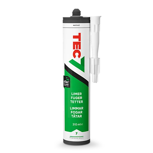Tec7 fugemasse hvit 310 ml
