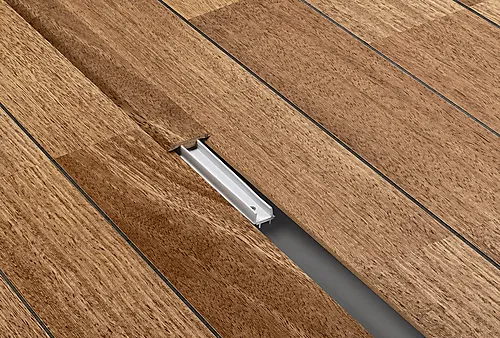 T-list 2400x11,1x44 mm Doussie oljet