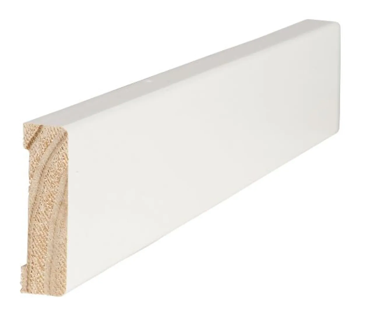 Karmsett til dør hvit bomull S0502-Y 12x56 mm