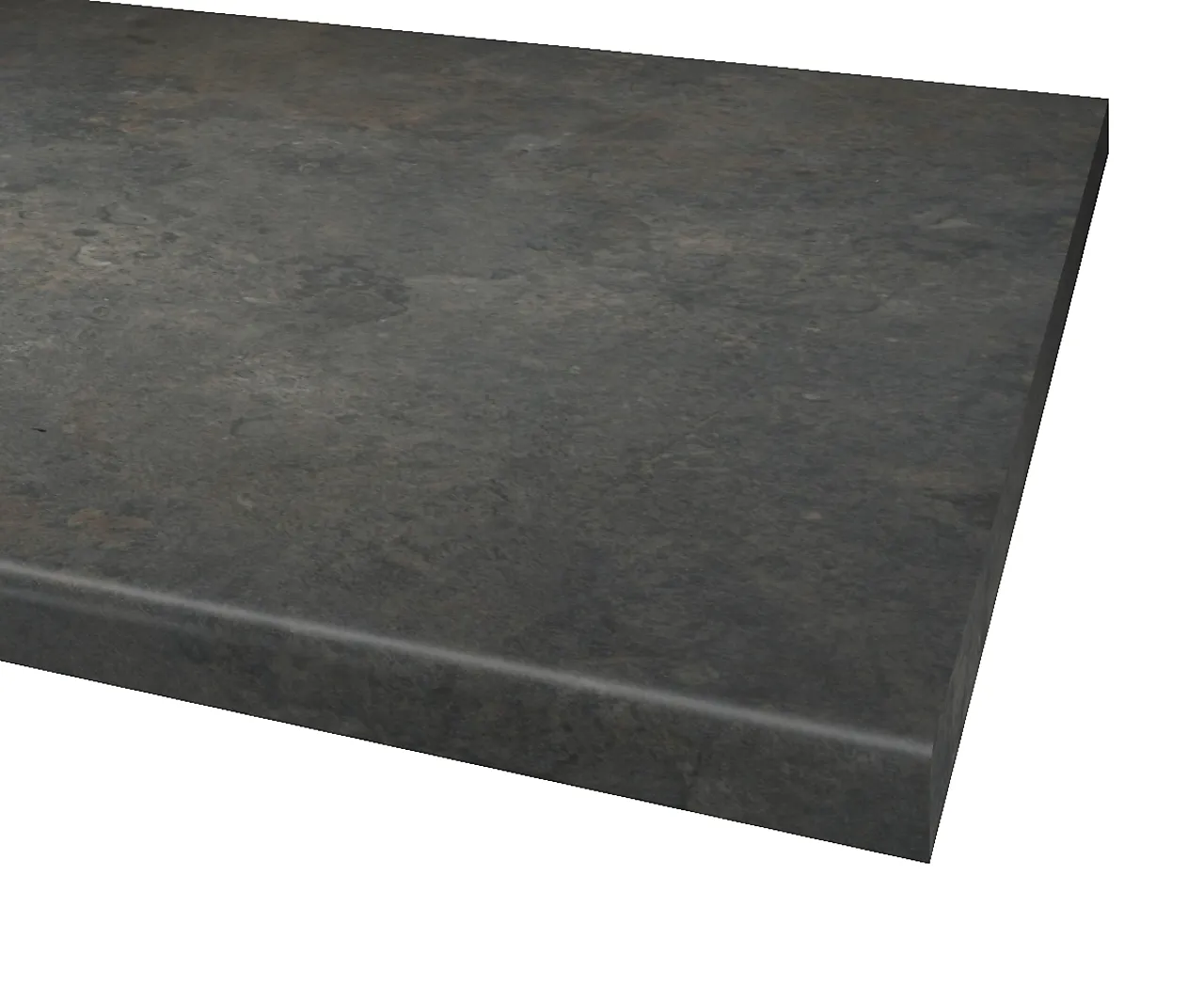 Benkeplate laminat postform cement rust