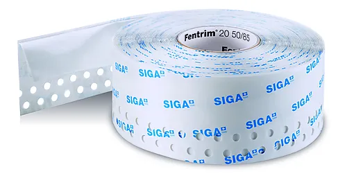 Tape fentrim til innendørs bruk 50 mm x 85 mm x 25 meter