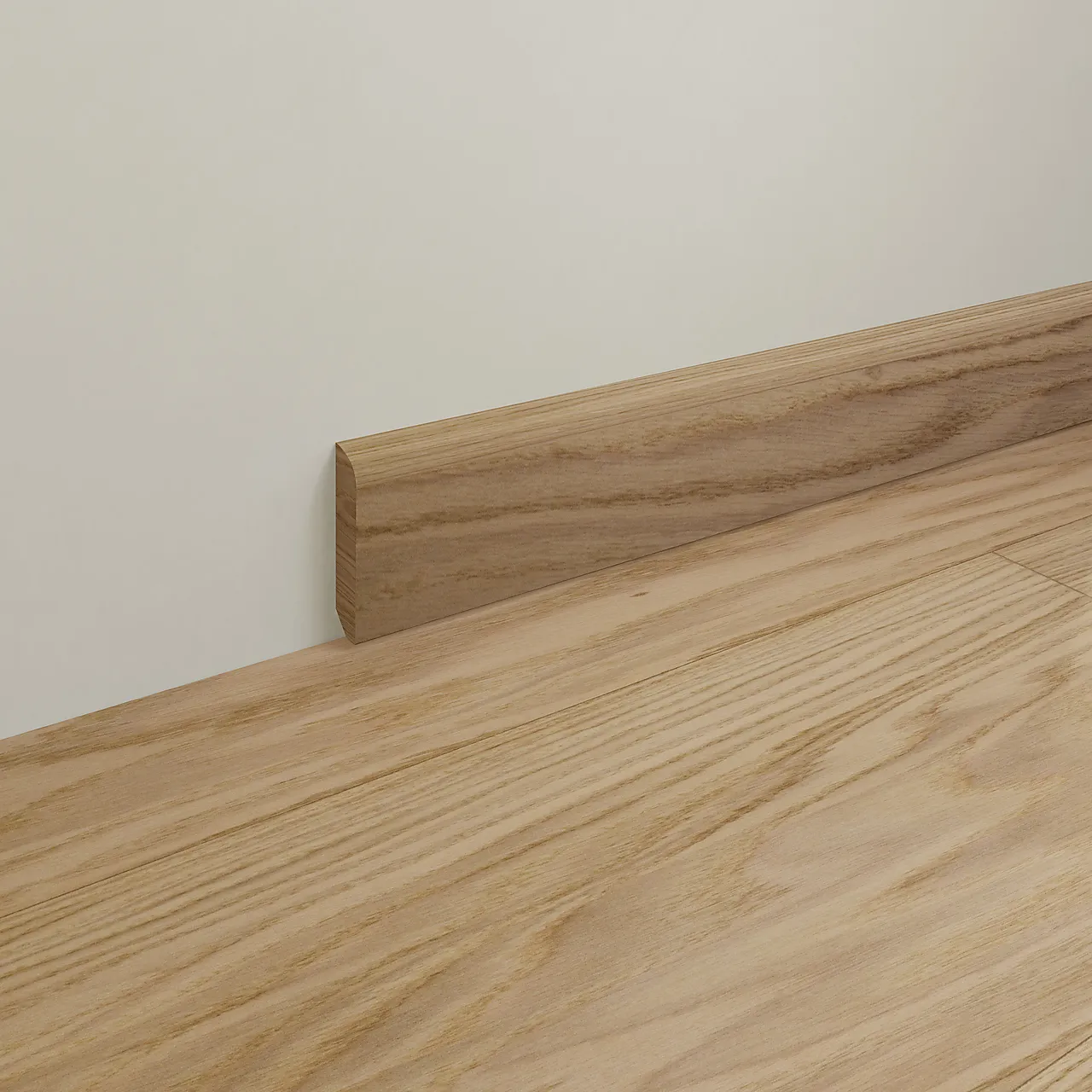 Fotlist eik mattlakkert finér 14x60x2250 mm lys Fotlist eik mattlakkert finér 14x60x2250 mm lys