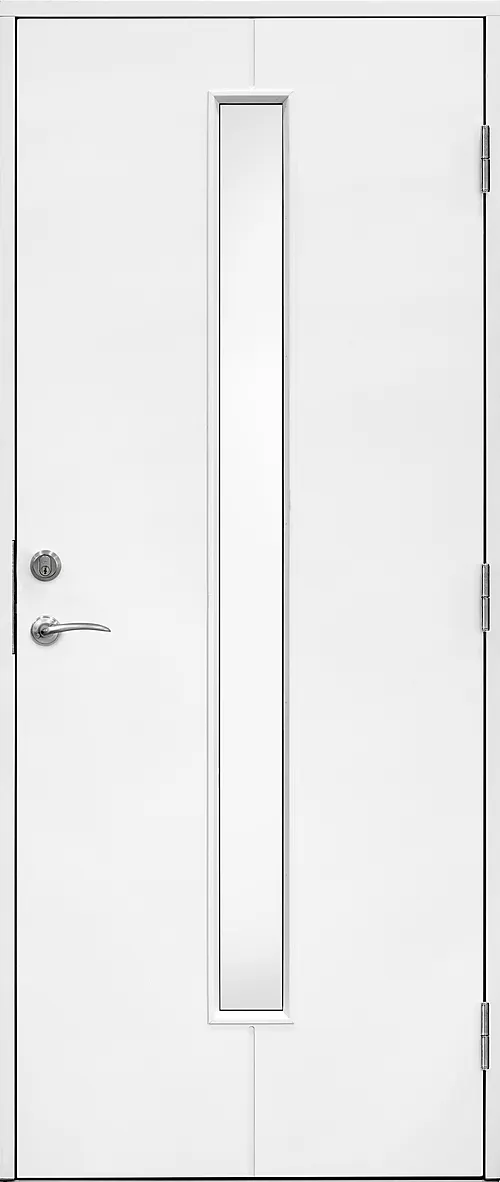 Ytterdør Linnea Pluss 110x210 cm hvit venstre