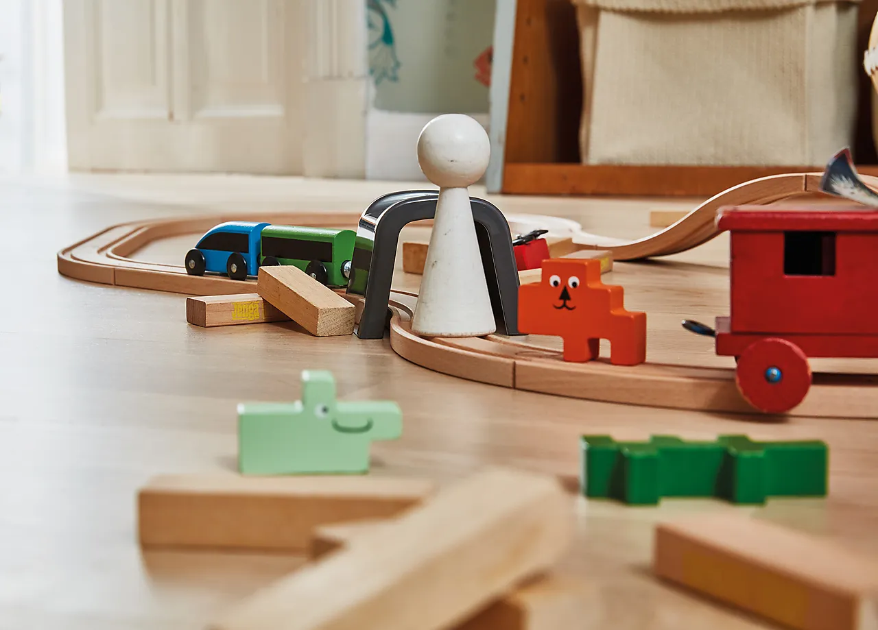 Parkett 3-stav Eik Concerto hvit mattlakk null - null - 3 - Miniatyr