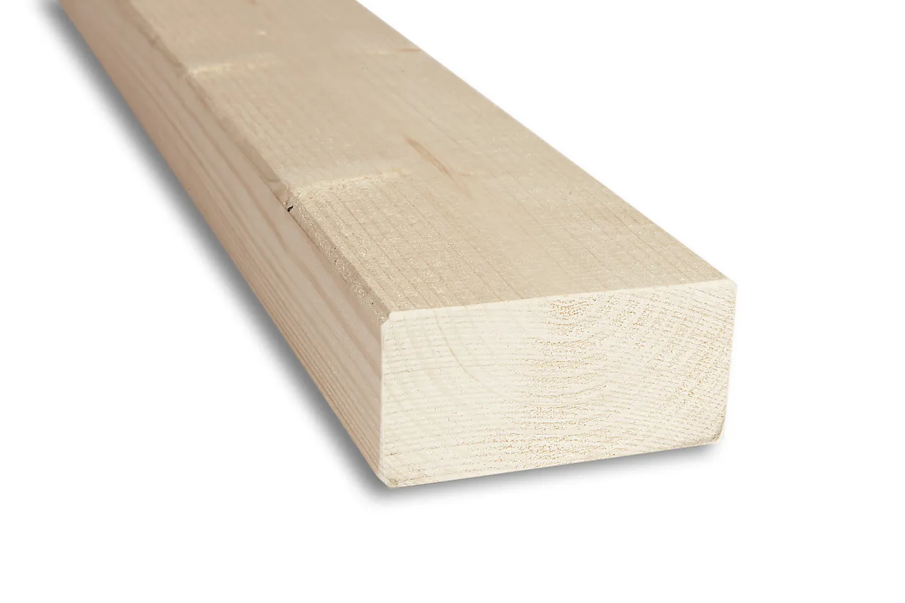 Konstruksjonsvirke C24 gran ubehandlet 48x98x4800 mm null - null - 2 - Miniatyr