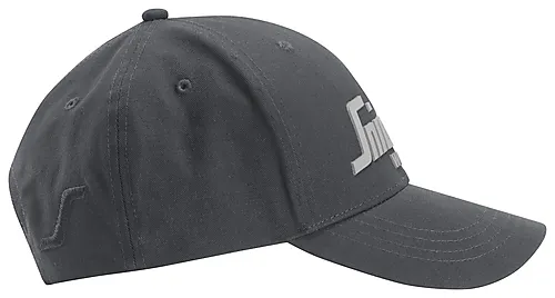 Caps m/logo one size mørk grå