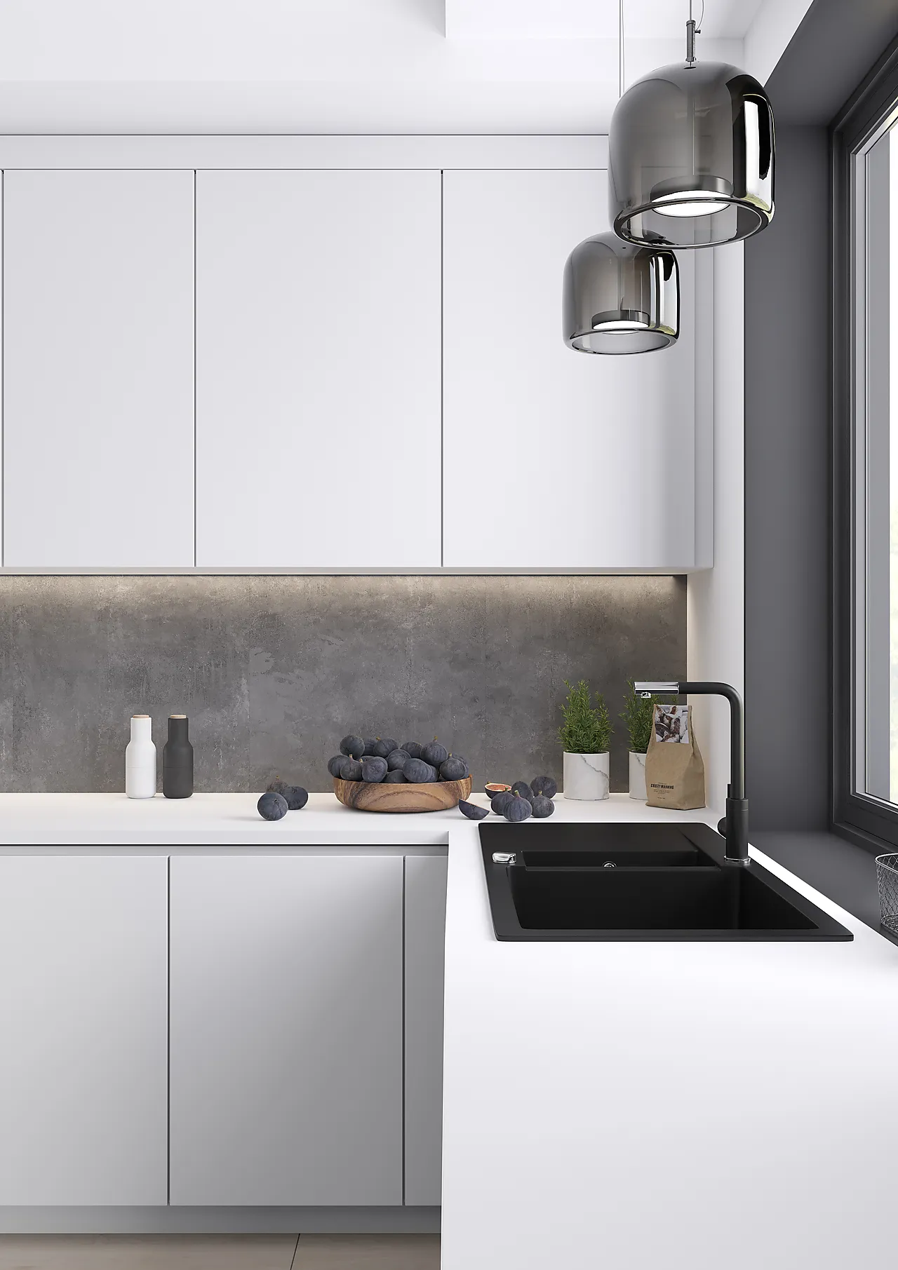 Benkeplate laminat A 810 P Risør 29x3020x610 mm null - null - 3 - Miniatyr