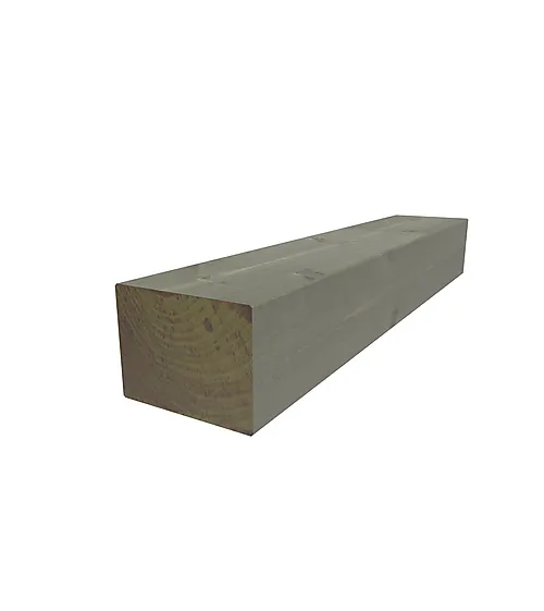 Lekt furu impregnert 34 x 45 mm grå
