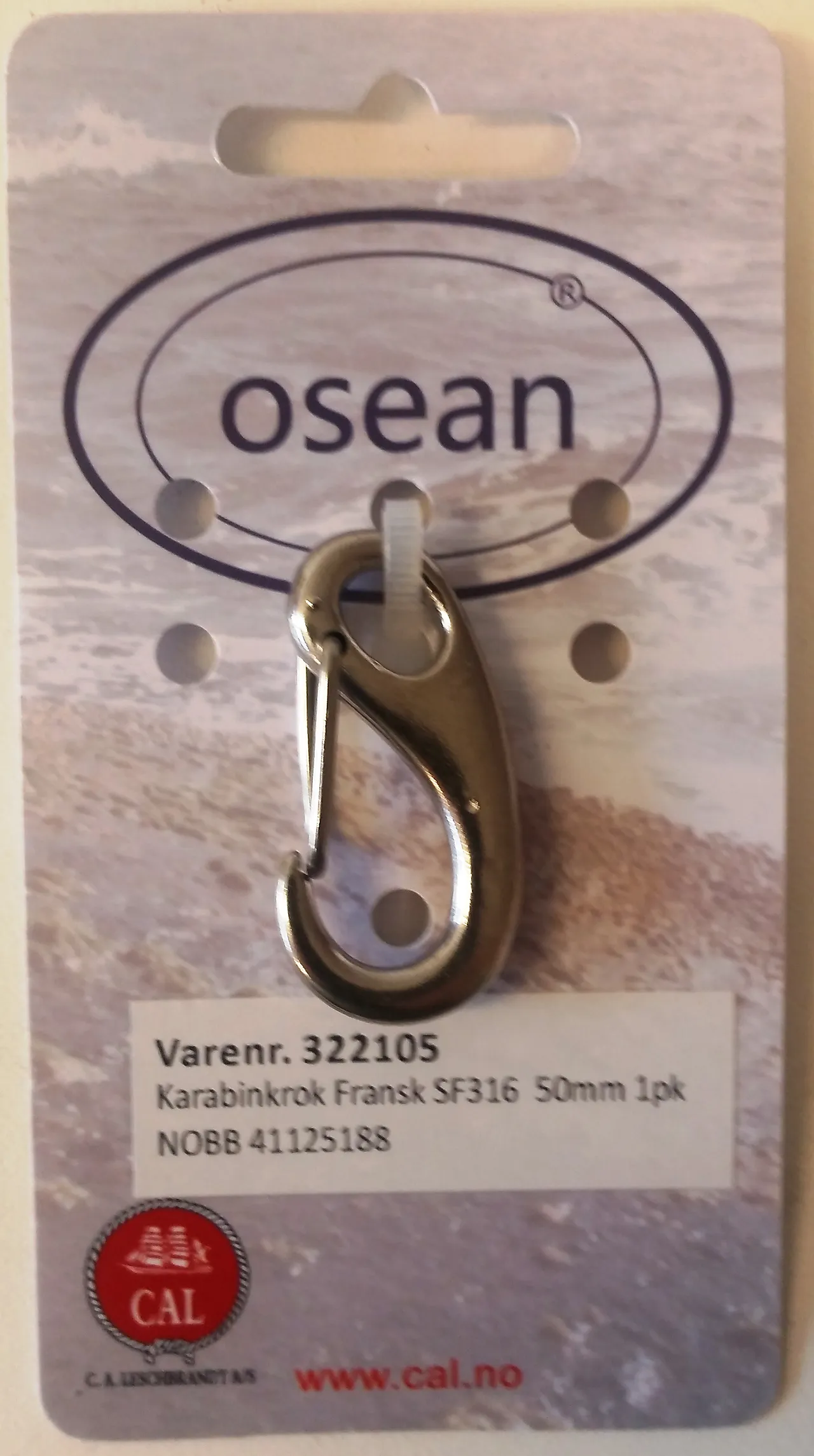 Karabinkr fransk sf316 70mm 1pk