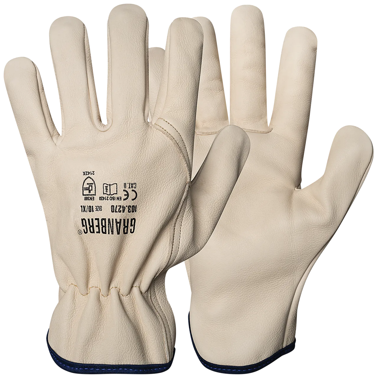 Hanske montering okse 10 uforet granberg - 103.4270-10