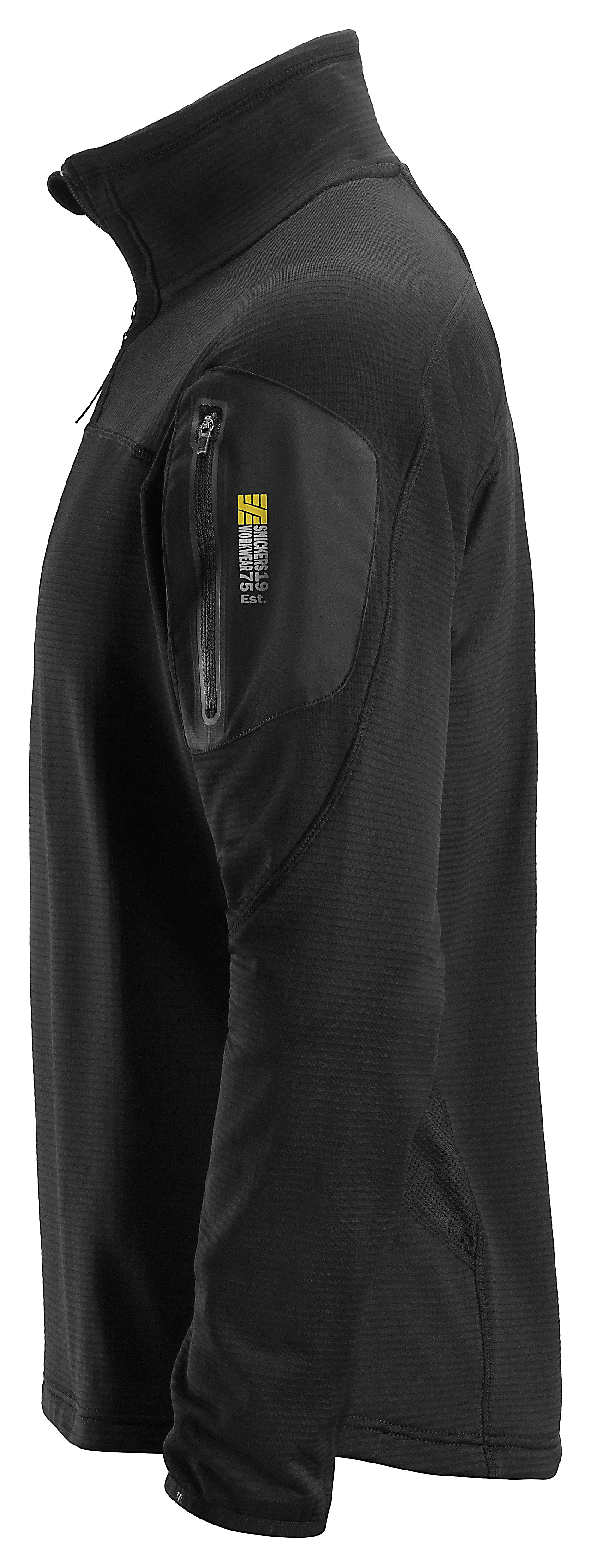 Fleecegenser 9435 sort xxxl snickers workwear null - XXXL - 2 - Miniatyr