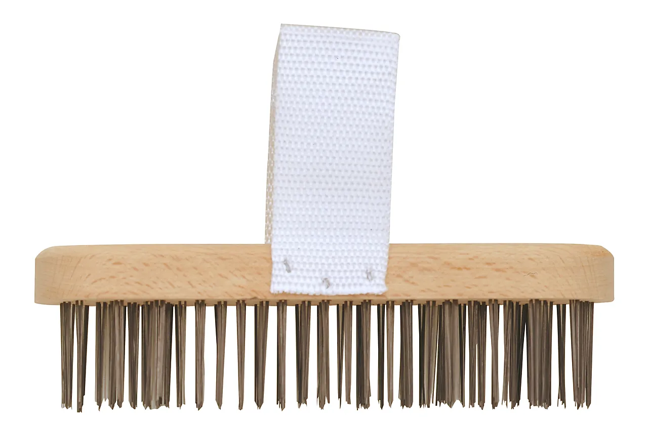 Stålbørste til treverkjordan Stålbørste til treverkjordan