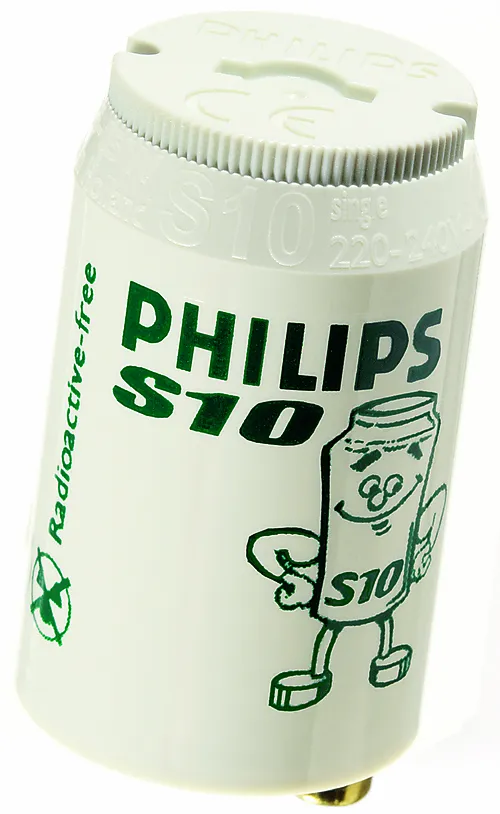 Starter til lysrør S10 4-65W fra Philips