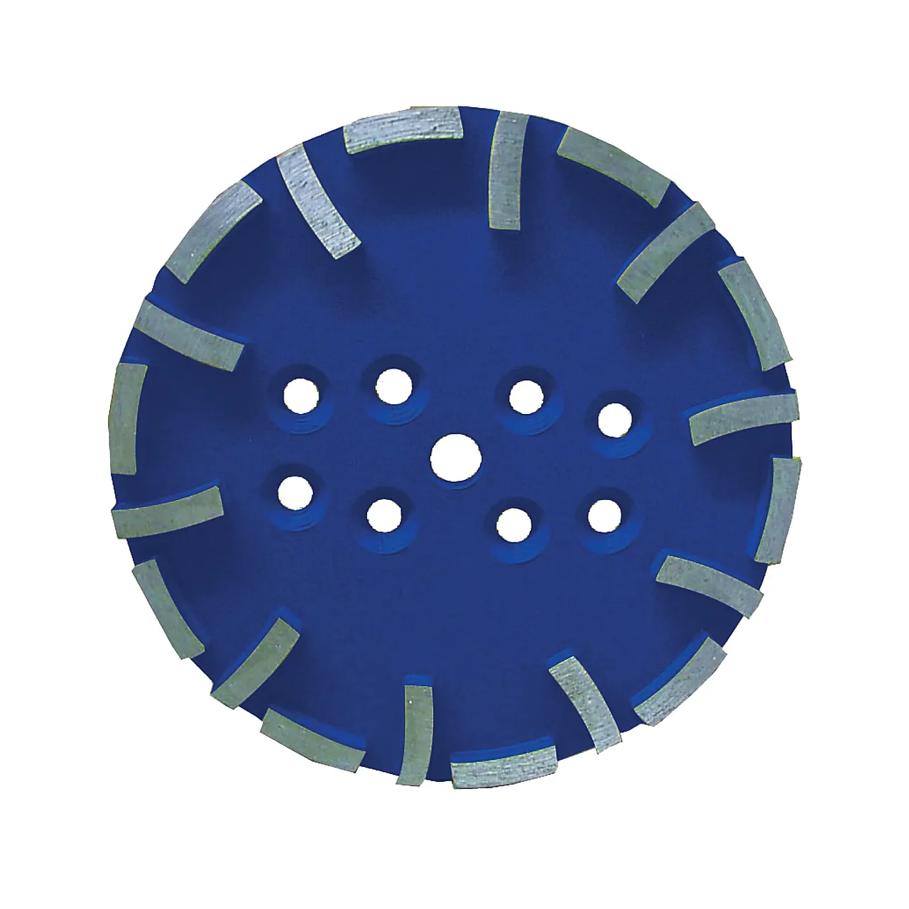 Diamantslipeskål 250mm myk slipeskål for myke gulv. Blå