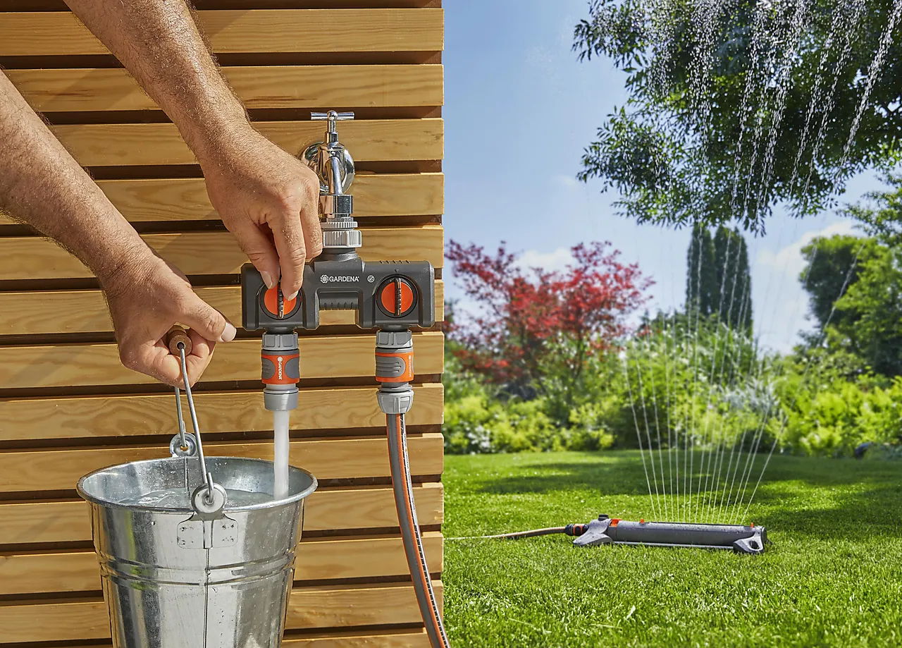 Kopling for kran 2-veis null - null - 2 - Miniatyr