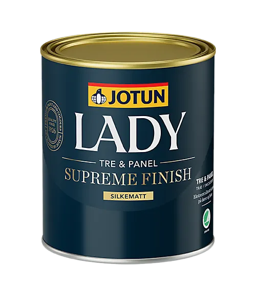 Lady Supreme Finish 15 hvit base 0,68 liter silkematt