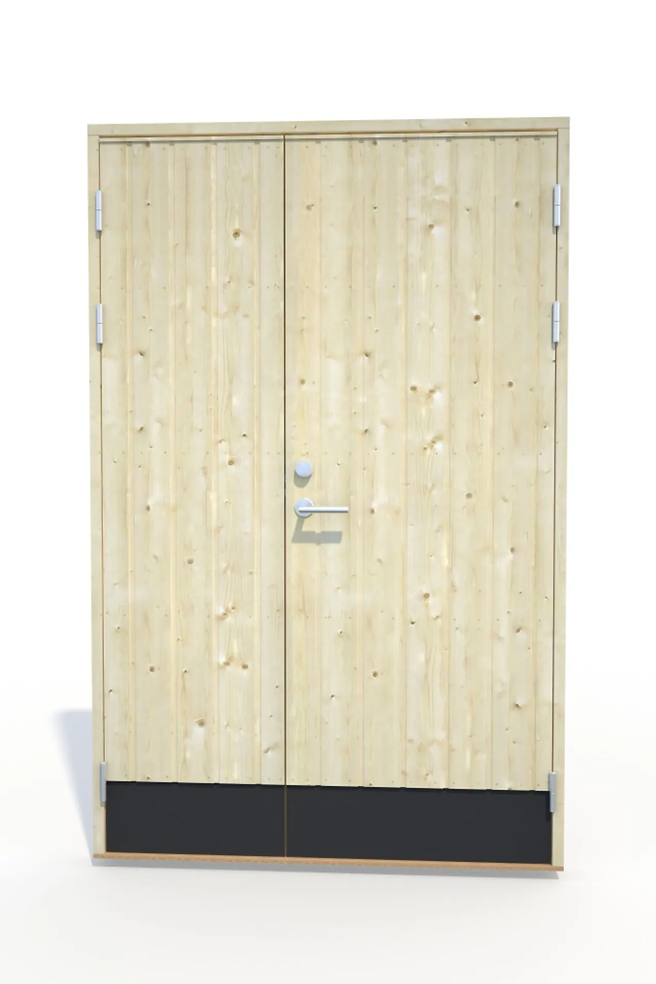 Boddør dobbel uten vindu Palmako 130x200 null - null - 2 - Miniatyr