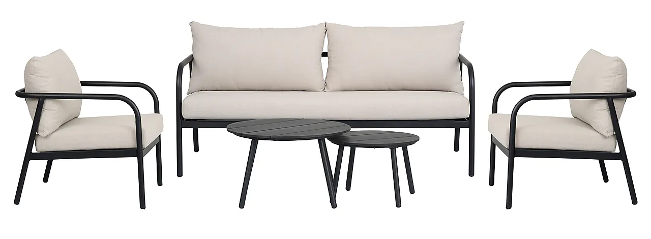 Sofasett 5 deler m/ puter