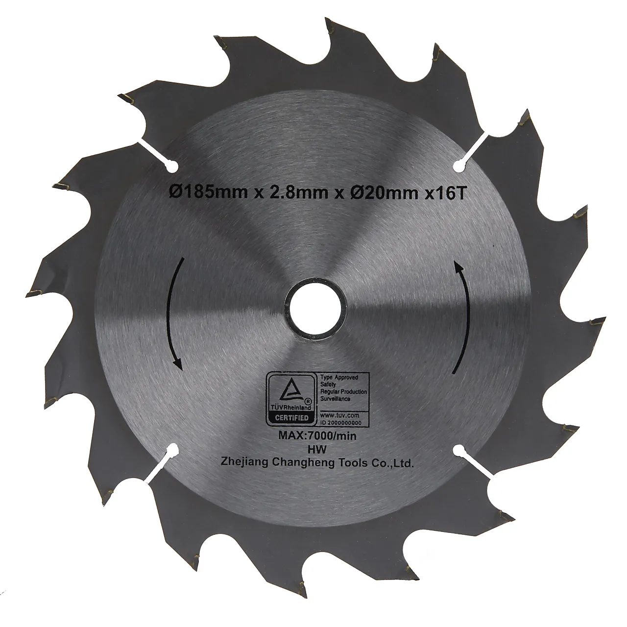 Q-tools sirkelsagblad 185x16 24 tenner