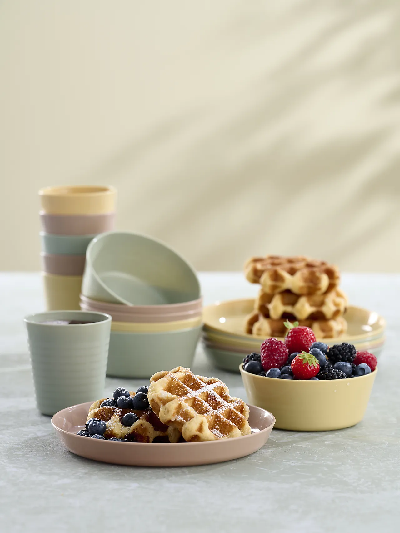 Skålsett ø12cm 4stk trend day