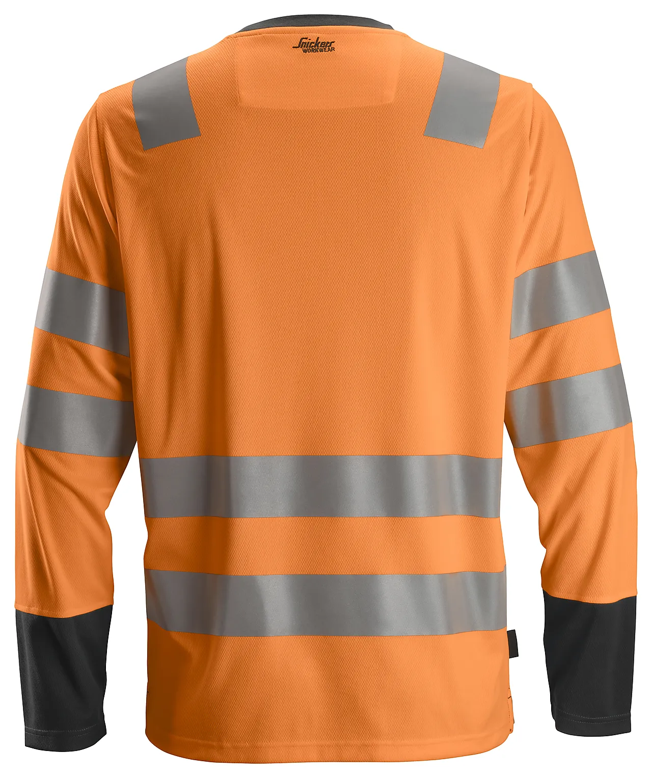 Arbeidstrøye high-vis oransje/sort str 3XL null - XXXL - 2 - Miniatyr