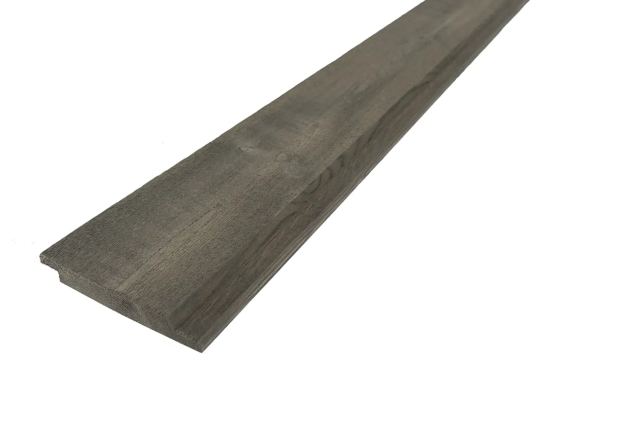 Kledning dobbelfals 60° 19x148 mm grå null - null - 2 - Miniatyr