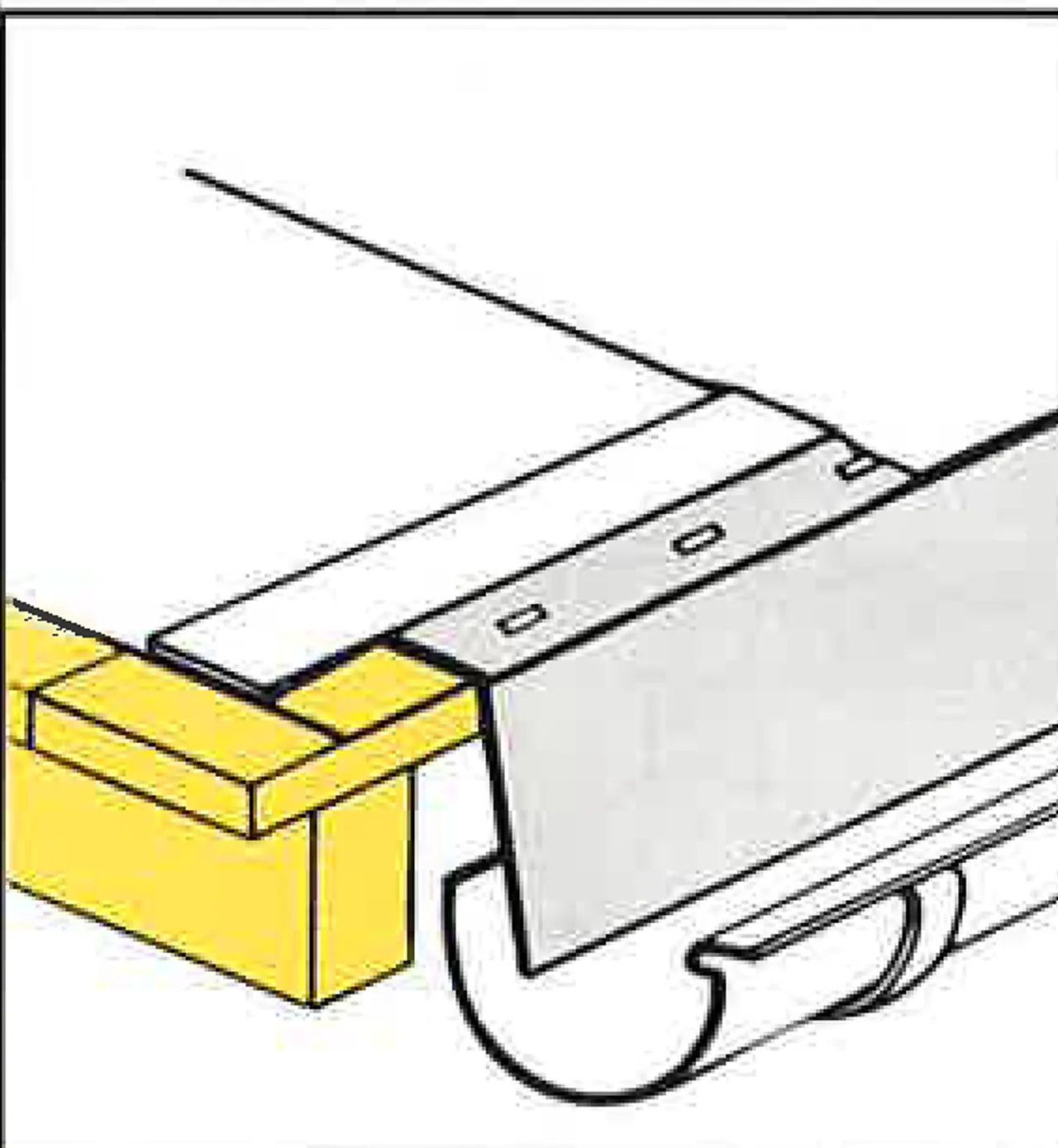 Bordtaksbeslag C-135 sort null - null - 2 - Miniatyr